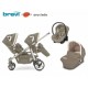 Brevi Sistema Gemellare Ovo Twin Tortora
